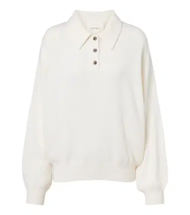 Lisa Yang Etta cashmere polo sweater | Thumbnail 1 Lisa Yang Etta cashmere polo sweater | Thumbnail 1