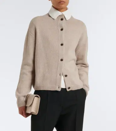 Lisa Yang Zirelle cashmere mockneck cardigan | Thumbnail 3 Lisa Yang Zirelle cashmere mockneck cardigan | Thumbnail 3
