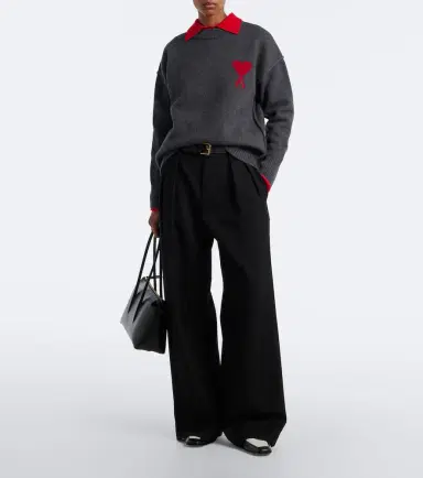 AMI PARIS Ami de Caur virgin wool sweater | Thumbnail 5 AMI PARIS Ami de Caur virgin wool sweater | Thumbnail 5