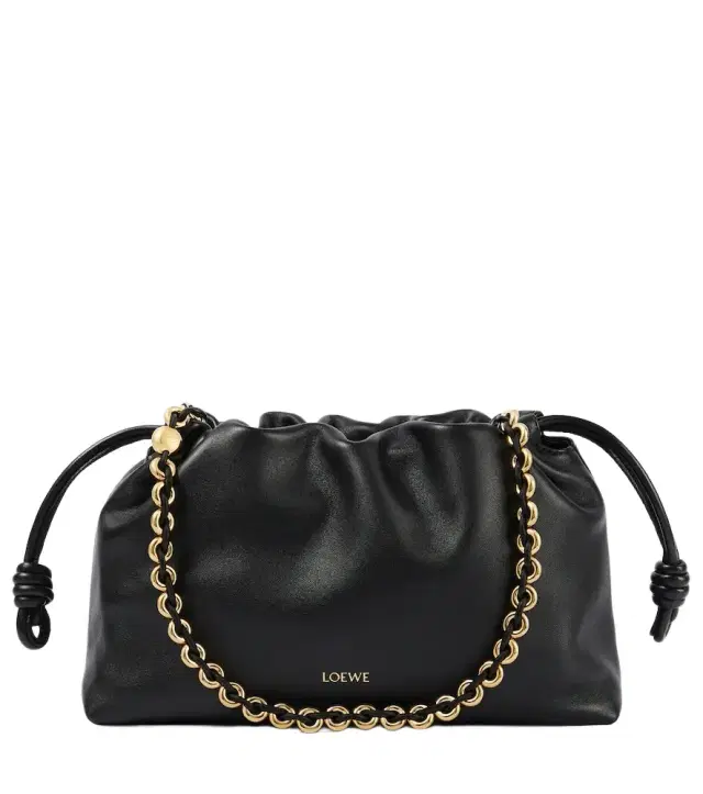 Flamenco Medium leather clutch