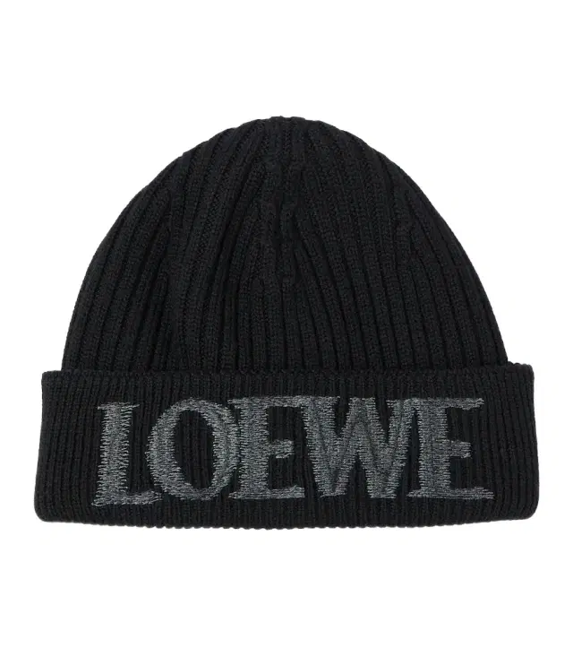 Logo wool beanie