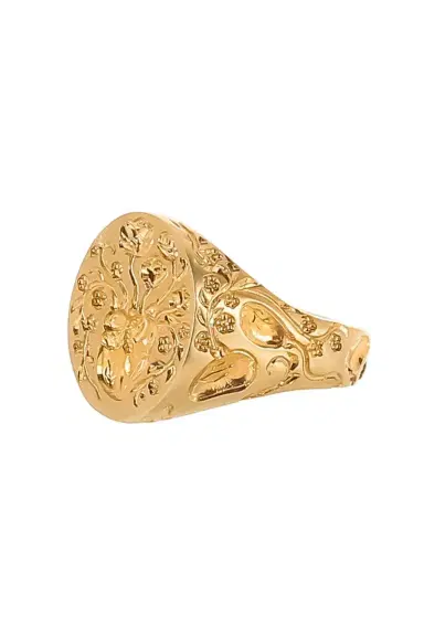 CASTRO SMITH Diamond Mini Heart Signet Ring | Thumbnail 5 CASTRO SMITH Diamond Mini Heart Signet Ring | Thumbnail 5