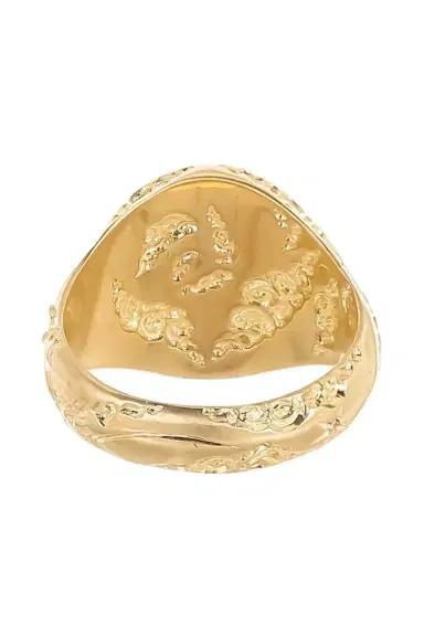 CASTRO SMITH Diamond Shield Maiden Signet Ring | Thumbnail 6
