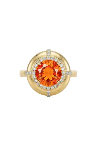 GOSHWARA Fire Opal Medallion Ring | Thumbnail 1 GOSHWARA Fire Opal Medallion Ring | Thumbnail 1