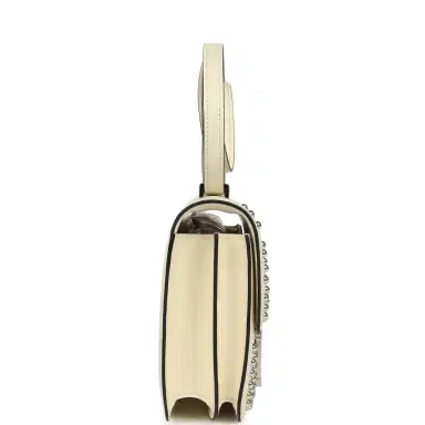 HERMÈS Hermes Constance 18 Clouté Cream Box Palladium Hardware | Thumbnail 3