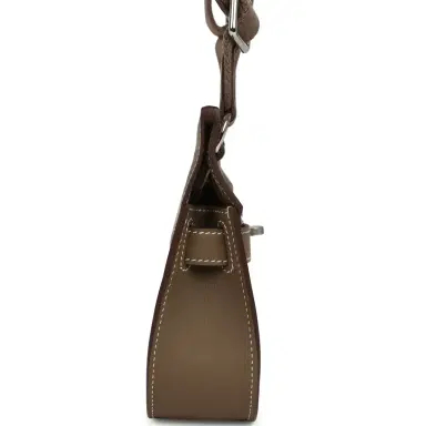 HERMÈS Hermes Jypsiere Mini Etoupe Swift Palladium Hardware | Thumbnail 3 HERMÈS Hermes Jypsiere Mini Etoupe Swift Palladium Hardware | Thumbnail 3