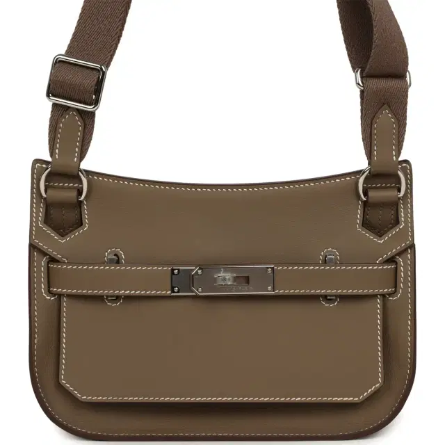 Hermes Jypsiere Mini Etoupe Swift Palladium Hardware