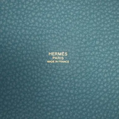 HERMÈS Hermes Picotin Lock 18 Blue Jean Clemence Gold Hardware | Thumbnail 8