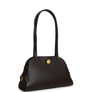 HERMÈS Hermes Tablier Sellier Ebene Vache Hunter, Swift, Toile Militaire Gold Hardware | Thumbnail 2