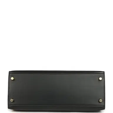 HERMÈS Pre-owned Hermes Kelly Sellier 28 Black Sombrero Gold Hardware | Thumbnail 6