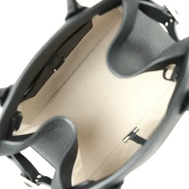 The Row The Row Soft Margaux 10 Bag Dark Pine Calfskin Silver Hardware | Thumbnail 9 The Row The Row Soft Margaux 10 Bag Dark Pine Calfskin Silver Hardware | Thumbnail 9