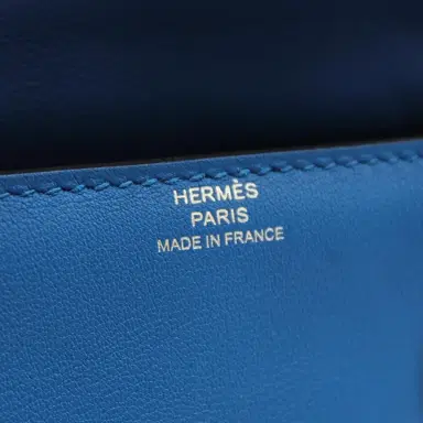HERMÈS Hermès Kelly Doll Blue Zellige Blue Agate Swift Leather Handbag by The Solist | Thumbnail 12 HERMÈS Hermès Kelly Doll Blue Zellige Blue Agate Swift Leather Handbag by The Solist | Thumbnail 12