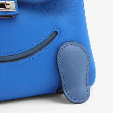 HERMÈS Hermès Kelly Doll Blue Zellige Blue Agate Swift Leather Handbag by The Solist | Thumbnail 7 HERMÈS Hermès Kelly Doll Blue Zellige Blue Agate Swift Leather Handbag by The Solist | Thumbnail 7