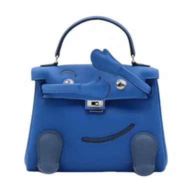 HERMÈS Hermès Kelly Doll Blue Zellige Blue Agate Swift Leather Handbag by The Solist | Thumbnail 1 HERMÈS Hermès Kelly Doll Blue Zellige Blue Agate Swift Leather Handbag by The Solist | Thumbnail 1