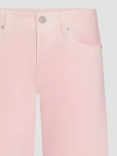 Frame Women's Amelia Gray x The Pixie Wide-Leg Low Rise Jeans - Cotton Candy - Size 31 | Thumbnail 4