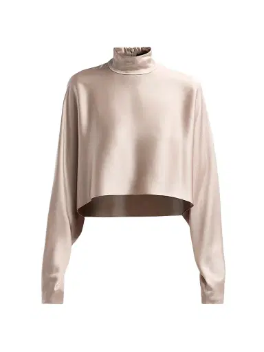 Lapointe Women's Satin Caftan Top | Thumbnail 1 Lapointe Women's Satin Caftan Top | Thumbnail 1
