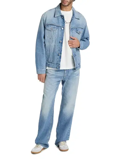 MM6 MAISON MARGIELA Men's Relaxed-Fit Jeans - Blue - Size 36 | Thumbnail 2 MM6 MAISON MARGIELA Men's Relaxed-Fit Jeans - Blue - Size 36 | Thumbnail 2