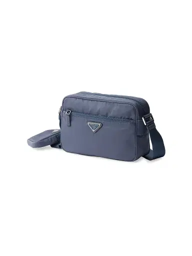 Prada Women's Re-Nylon Shoulder Bag - Navy Blue | Thumbnail 2 Prada Women's Re-Nylon Shoulder Bag - Navy Blue | Thumbnail 2