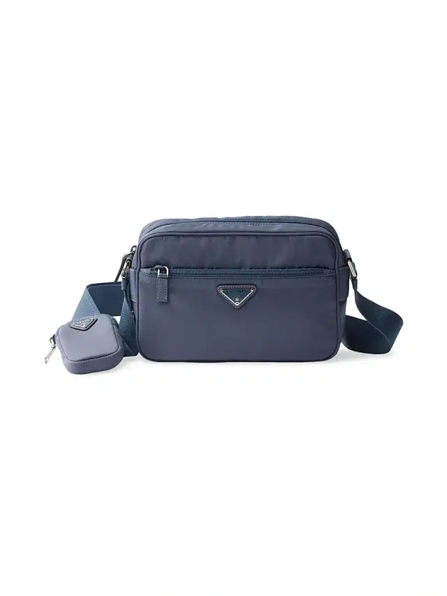 Prada Women's Re-Nylon Shoulder Bag - Navy Blue