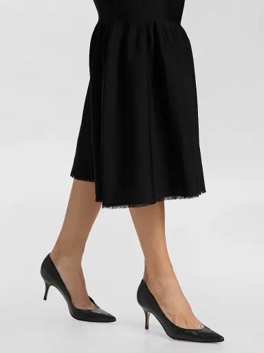 Adam Lippes Women's Romy Fit & Flare Midi Skirt | Thumbnail 6 Adam Lippes Women's Romy Fit & Flare Midi Skirt | Thumbnail 6