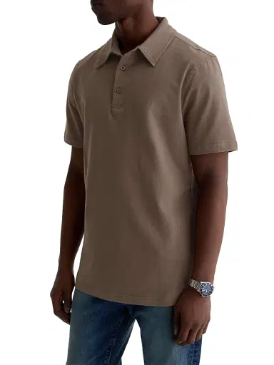 AG Jeans Men's Bryce Stretch-Cotton Polo Shirt | Thumbnail 3 AG Jeans Men's Bryce Stretch-Cotton Polo Shirt | Thumbnail 3