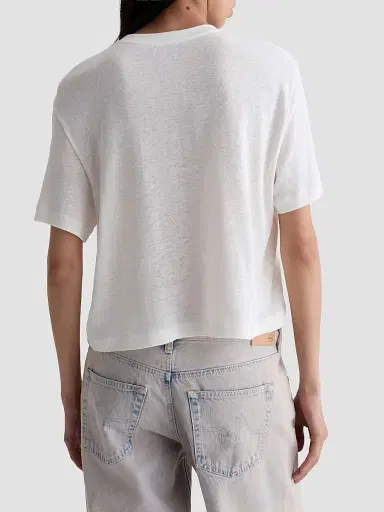 AG Jeans Women's Charli Graphic Crewneck T-Shirt - Aperitivo Hour | Thumbnail 3