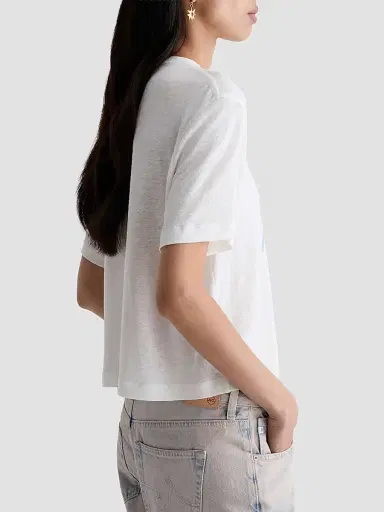 AG Jeans Women's Charli Graphic Crewneck T-Shirt - Aperitivo Hour | Thumbnail 8