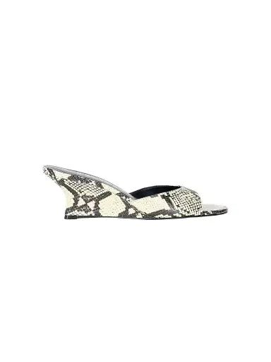Staud Women's Brigitte 60MM Snake-Embossed Wedges | Thumbnail 1 Staud Women's Brigitte 60MM Snake-Embossed Wedges | Thumbnail 1