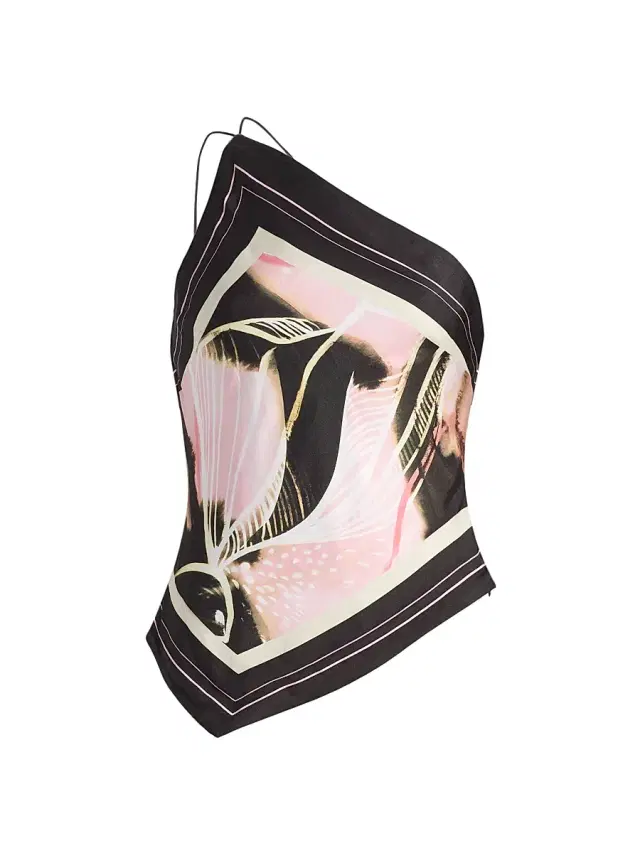 Women's Lyra Scarf One-Shoulder Top - Gaudis Garden