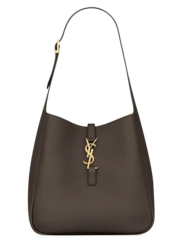 Saint Laurent Women's Le 5 à 7 Supple Small Shoulder Bag in Grained Leather