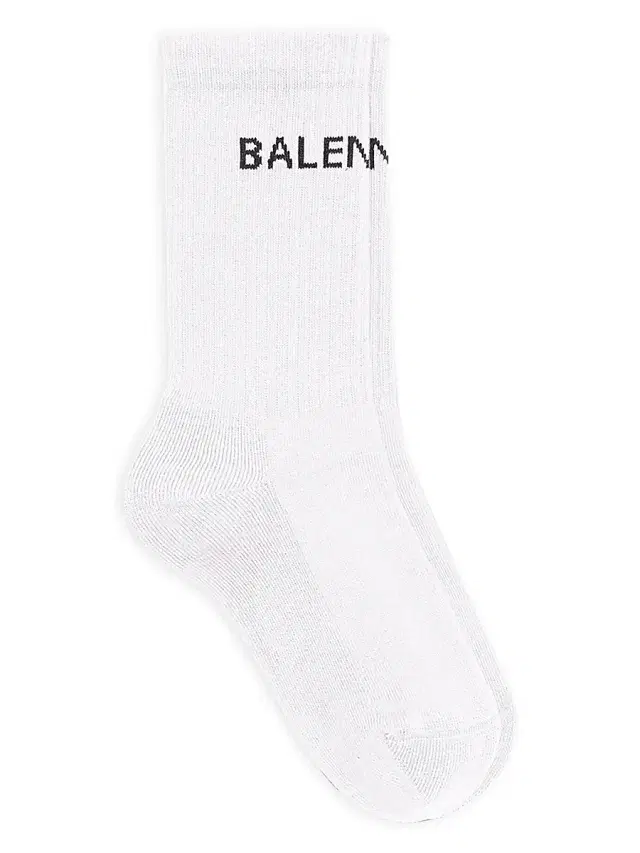 Balenciaga Women's  Socks - White Black
