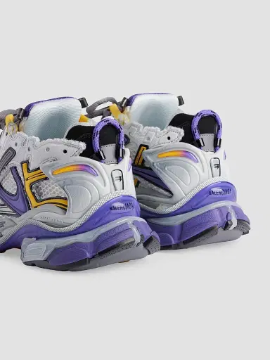 Balenciaga Men's Runner Gradient Sneakers - Purple Orange Grey - Size 9 | Thumbnail 5
