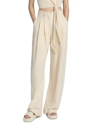 Nanushka Women's Seka Cotton-Blend Tapered Leg Pants | Thumbnail 3 Nanushka Women's Seka Cotton-Blend Tapered Leg Pants | Thumbnail 3