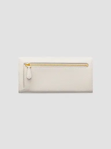 Prada Women's Saffiano Leather Wallet - Beige | Thumbnail 3 Prada Women's Saffiano Leather Wallet - Beige | Thumbnail 3