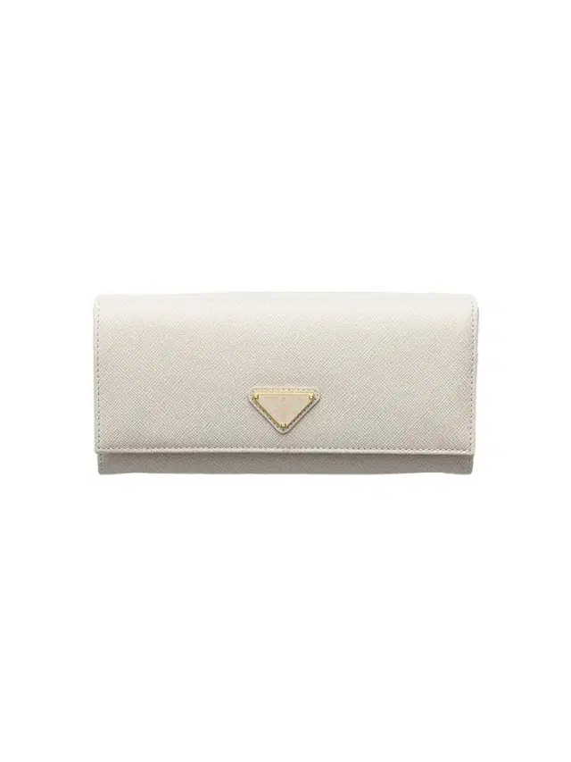 Prada Women's  Saffiano Leather Wallet - Beige