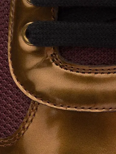 Prada Men's America's Cup Metallic Leather and Bike Fabric Sneakers | Thumbnail 5 Prada Men's America's Cup Metallic Leather and Bike Fabric Sneakers | Thumbnail 5