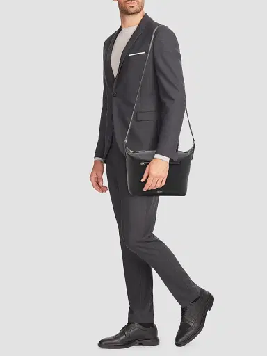 Tom Ford Men's Leather T-Line Camera Bag | Thumbnail 2 Tom Ford Men's Leather T-Line Camera Bag | Thumbnail 2