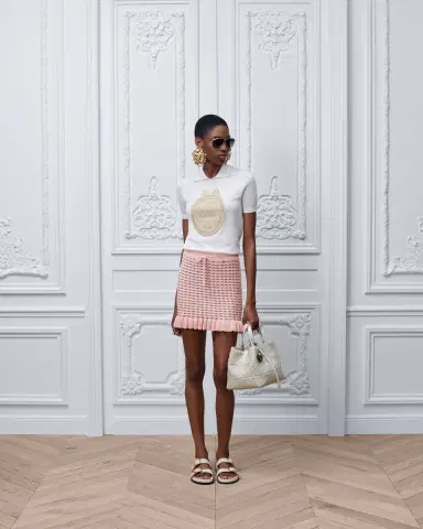 Dior Dioriviera Dior Médaillon Short-Sleeved Sweater | Thumbnail 3