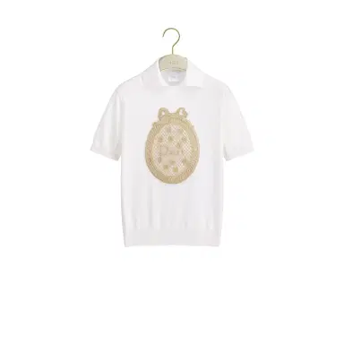 Dior Dioriviera Dior Médaillon Short-Sleeved Sweater | Thumbnail 1