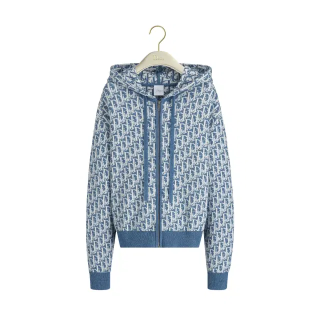 Dior Dioriviera Zipped Cardigan with Hood