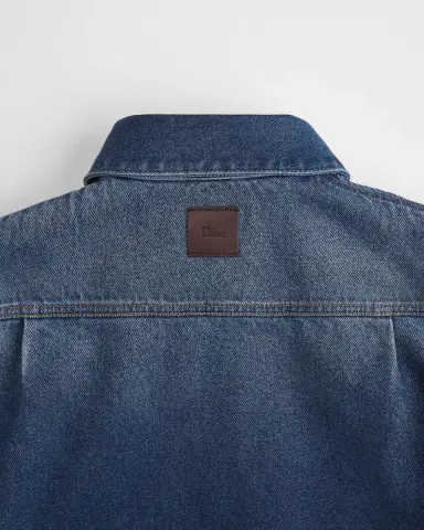 Dior Blue Stonewashed Cotton Denim | Thumbnail 6 Dior Blue Stonewashed Cotton Denim | Thumbnail 6