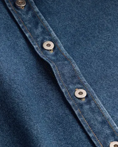 Dior Blue Stonewashed Cotton Denim | Thumbnail 7 Dior Blue Stonewashed Cotton Denim | Thumbnail 7