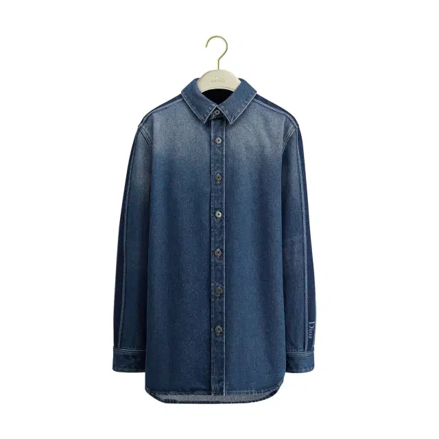 Dior Blue Stonewashed Cotton Denim