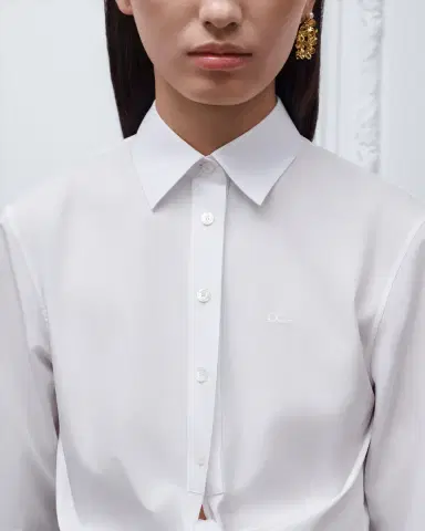 Dior Dioriviera Tied Cropped Blouse | Thumbnail 6 Dior Dioriviera Tied Cropped Blouse | Thumbnail 6