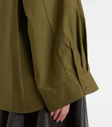 The Frankie Shop Tila oversized cotton shirt | Thumbnail 4