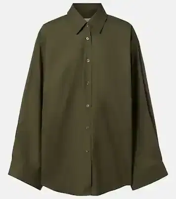The Frankie Shop Tila oversized cotton shirt | Thumbnail 7