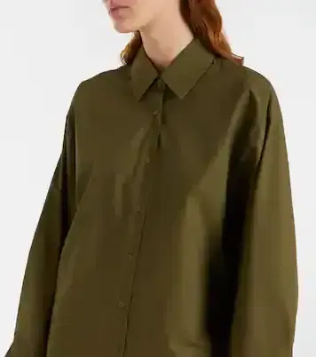 The Frankie Shop Tila oversized cotton shirt | Thumbnail 9