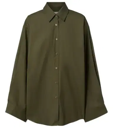 The Frankie Shop Tila oversized cotton shirt | Thumbnail 1