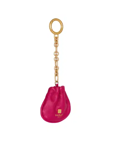Balmain Pulse leather key ring | Thumbnail 2