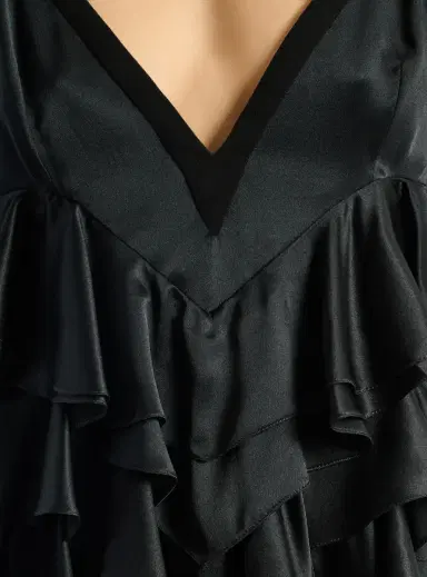 Balmain Satin top with thin straps | Thumbnail 6